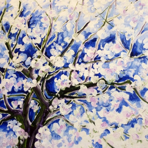 LA FILLE III  Olieverf 70x100cm  Frans vanVeen  Verkocht