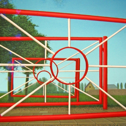 Gates of Eden Olieverf Frans van Veen 1976